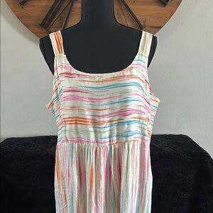 Linda Anderson Stripe Sundress